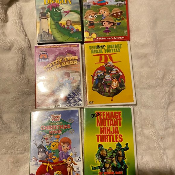 6 Kids DVDS (Mostly Animated) (Original Case) - Picture 5 of 8